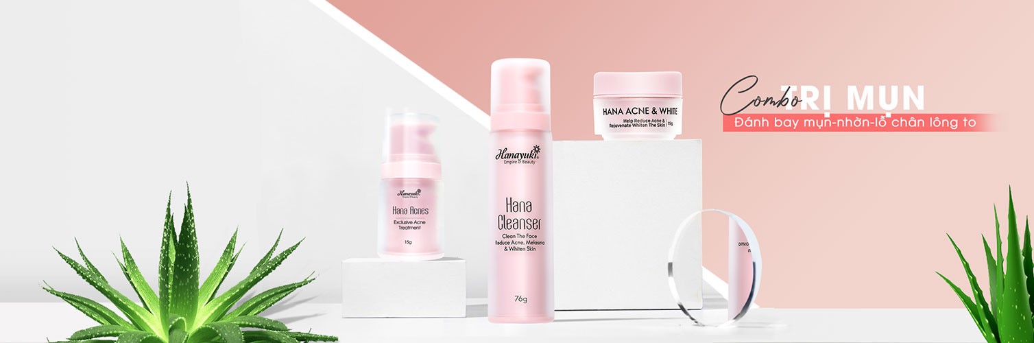 Kem trị mụn Hanayuki