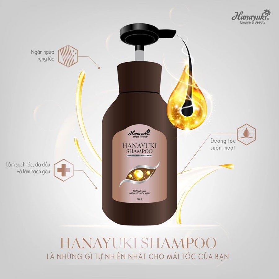 Dầu gội Hanayuki Shampoo