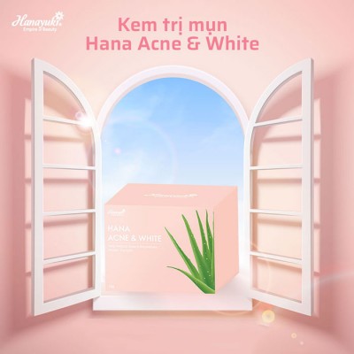 Kem trị mụn hanayuki mini