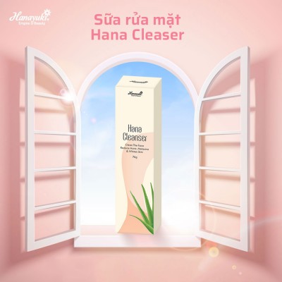 Sữa rửa mặt Hanayuki mini