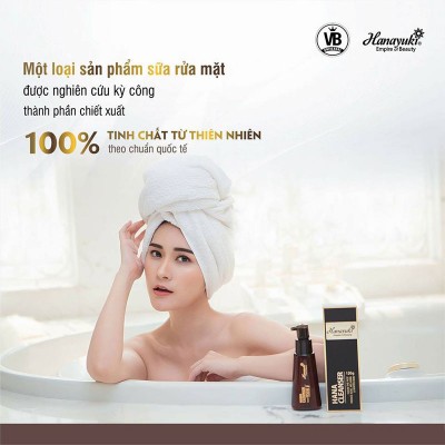 Sữa rửa mặt hanayuki