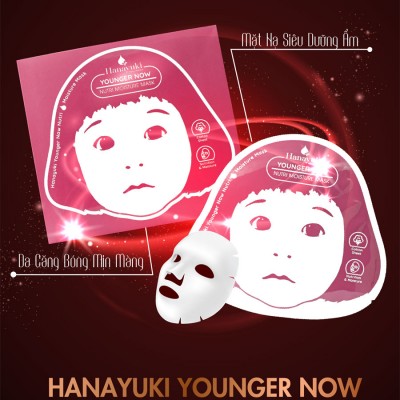 Mặt Nạ Dưỡng Da Hanayuki – Younger Now