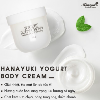 Kem trắng da toàn thân Hanayuki