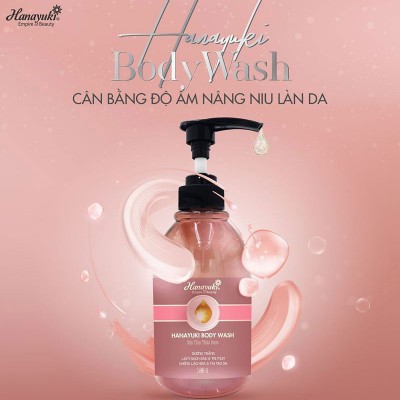 Sữa tắm Hanayuki body wash