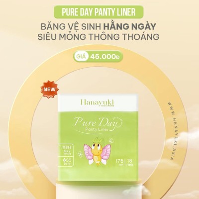 Băng Vệ Sinh Hằng Ngày Pure Day Panty Liner